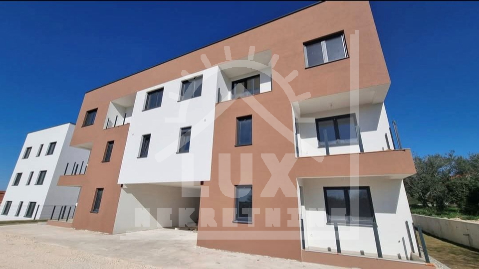 Die Wohnung, zwei Schlafzimmer, Zadar, Plovanija, Neubau