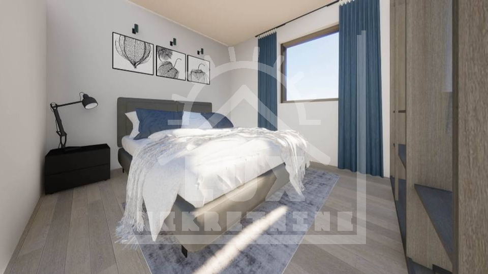 Apartment on the 2nd floor, Biograd na moru, new building