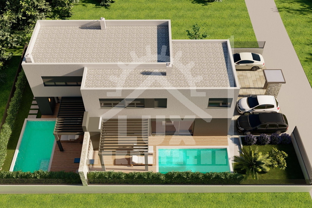 Luxurious two-story apartment, Privlaka near Zadar, new building