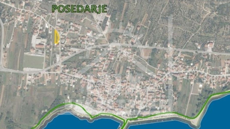 Building land 947 m2, Posedarje near Zadar, 700 meters from the sea