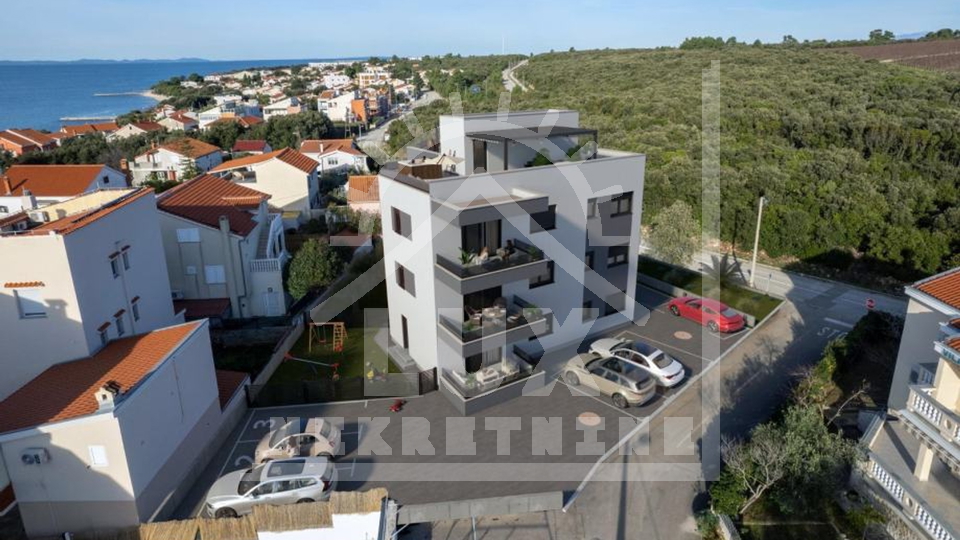 Luxury penthouse on the 2nd floor, Petrčane near Zadar, with a sea view