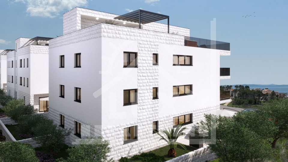 Two-room apartment on the ground floor with a garden, Privlaka near Zadar, NEW CONSTRUCTION