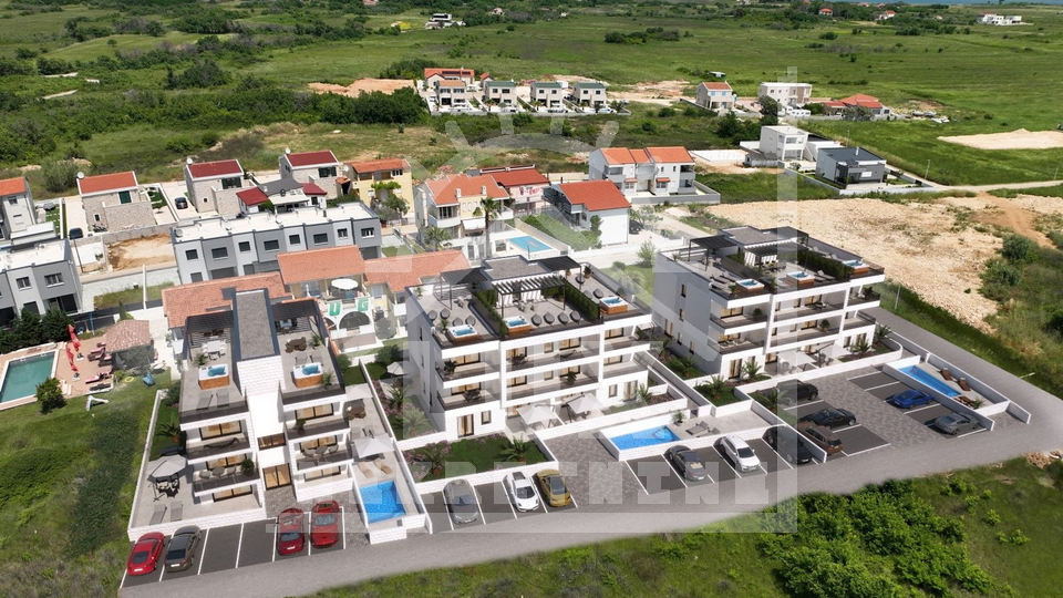 Two-room apartment on the 1st floor, Privlaka near Zadar, NEW BUILDING