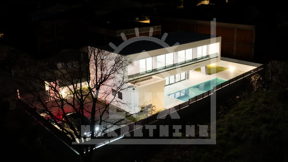 Modern villa with heated pool, Zaton near Zadar, NEW BUILDING