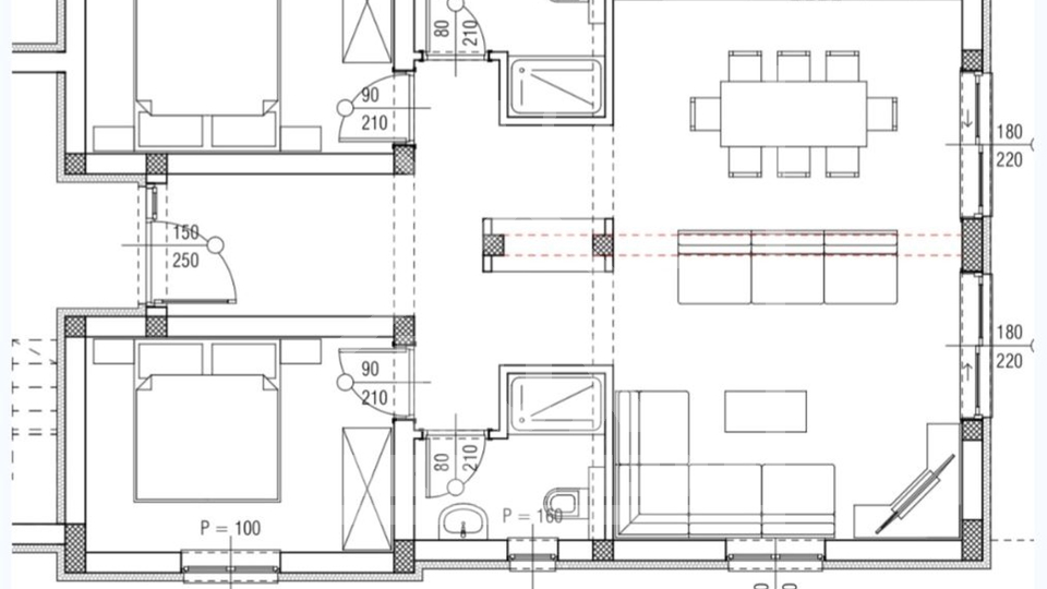 Zweizimmerwohnung im Erdgeschoss mit Garten, Vrsi (Mulo) NEUBAU