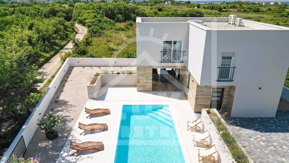 Detached villa with swimming pool, Grbe, near Nin and Zadar, NEW BUILDING