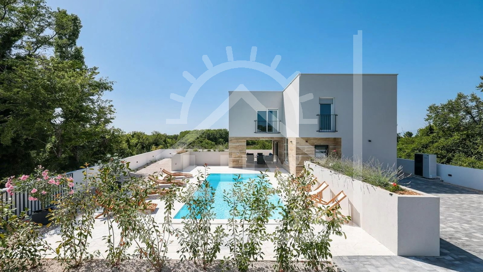 Freistehende Villa mit Pool, Grbe, in der Nähe von Nin und Zadar, NEUES GEBÄUDE