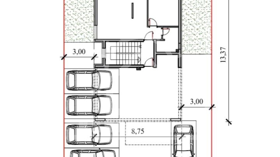 Dvosobno stanovanje v 1. nadstropju, Petrčane pri Zadru, NOVOGRADNJA