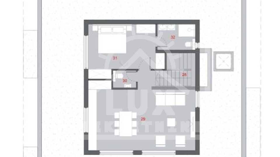 Zweistöckige Dreizimmerwohnung im 2. und 3. Stock, Zadar (Smiljevac), NEUES GEBÄUDE