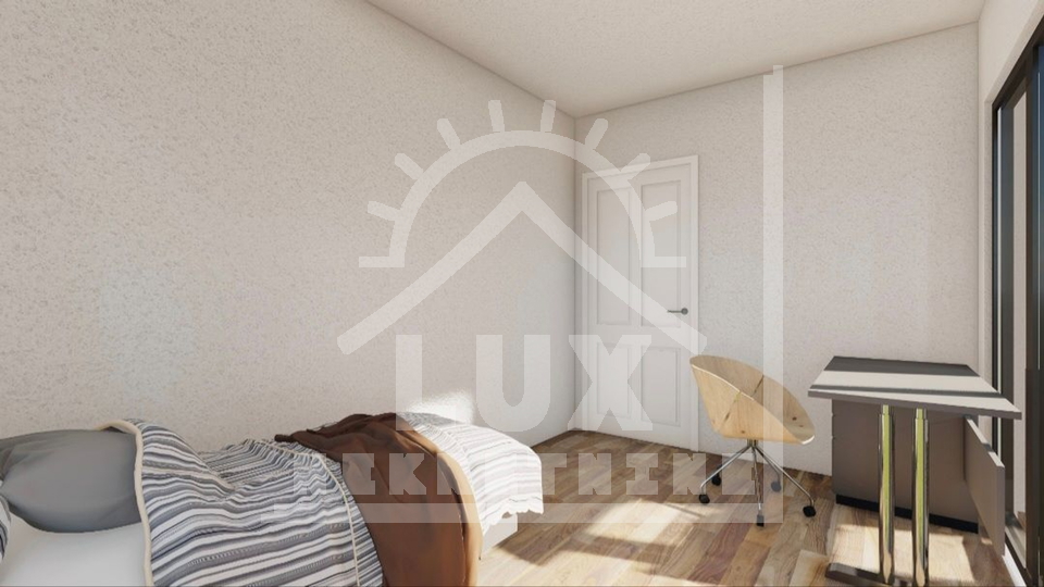 Penthouse, three bedrooms, Zadar, Plovanija, new building