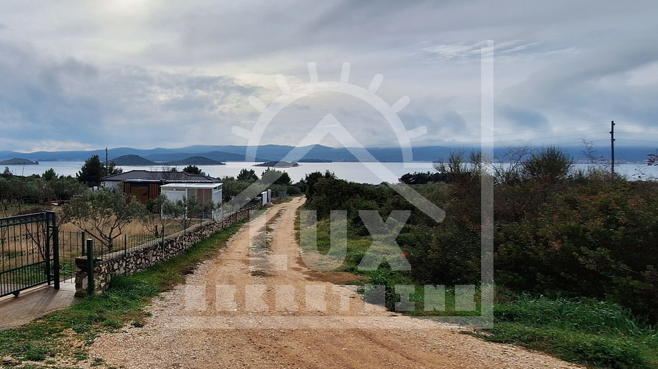 Building plot area 1201 m2, Sveti Petar near Zadar, 200 m from the sea