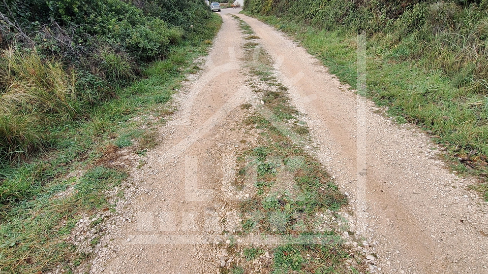 Območje stavbnega zemljišča 1201 m2, Sveti Petar pri Zadru, 200 m od morja