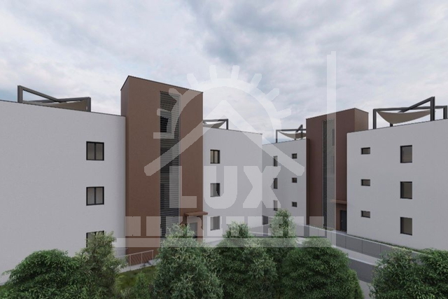 Apartma v pritličju z vrtom, Zadar, Plovanija, novogradnja