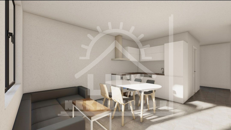 Apartment, two bedrooms, Zadar, Plovanija, new building