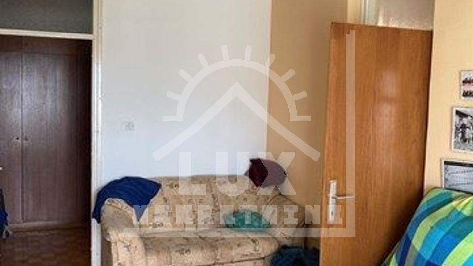 Udoben enosobni apartma, Zadar, Bulevar, pogled na morje