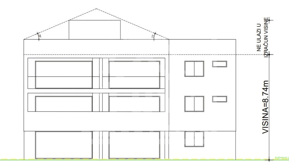 Apartment&comma; 88 m2&comma; For Sale&comma; Zadar - Borik