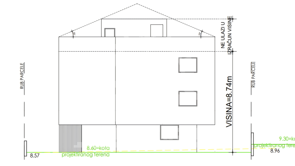 Apartment&comma; 88 m2&comma; For Sale&comma; Zadar - Borik