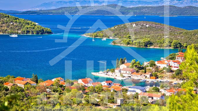 Građevinska parcela pov. 383 m2, Dugi otok (Žman)