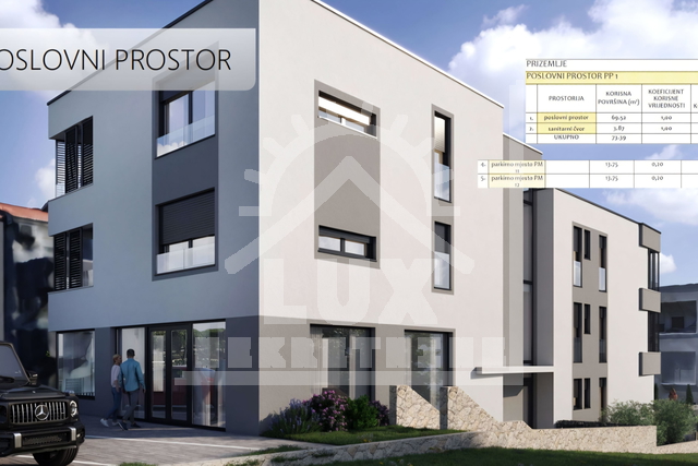 Commercial Property, 78 m2, For Sale, Zadar - Belafuža