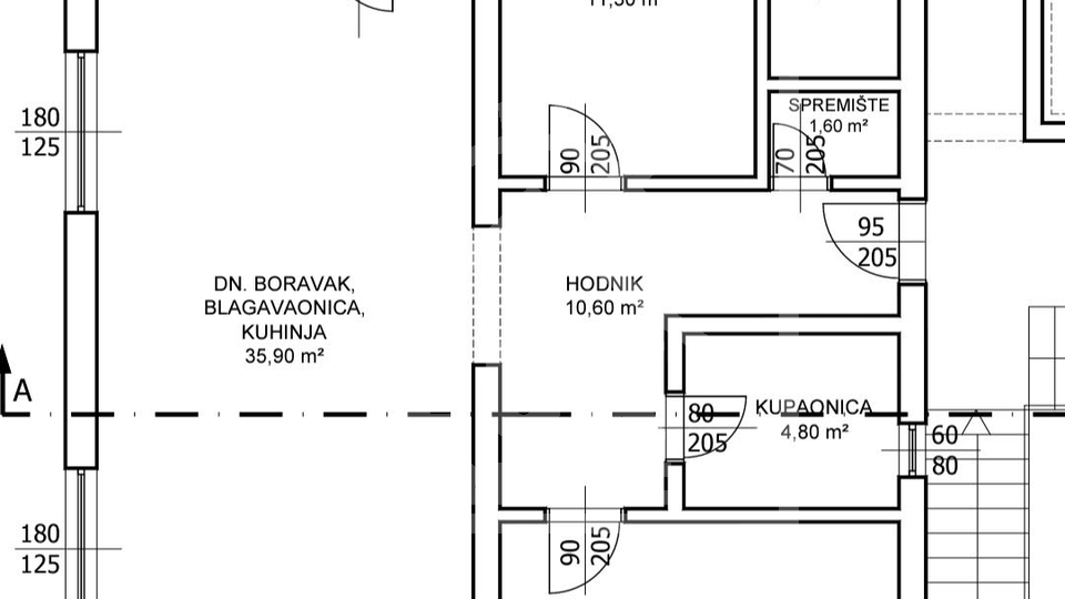 Renovierte Wohnung in einem Haus, zwei Schlafzimmer, Zadar, Borik