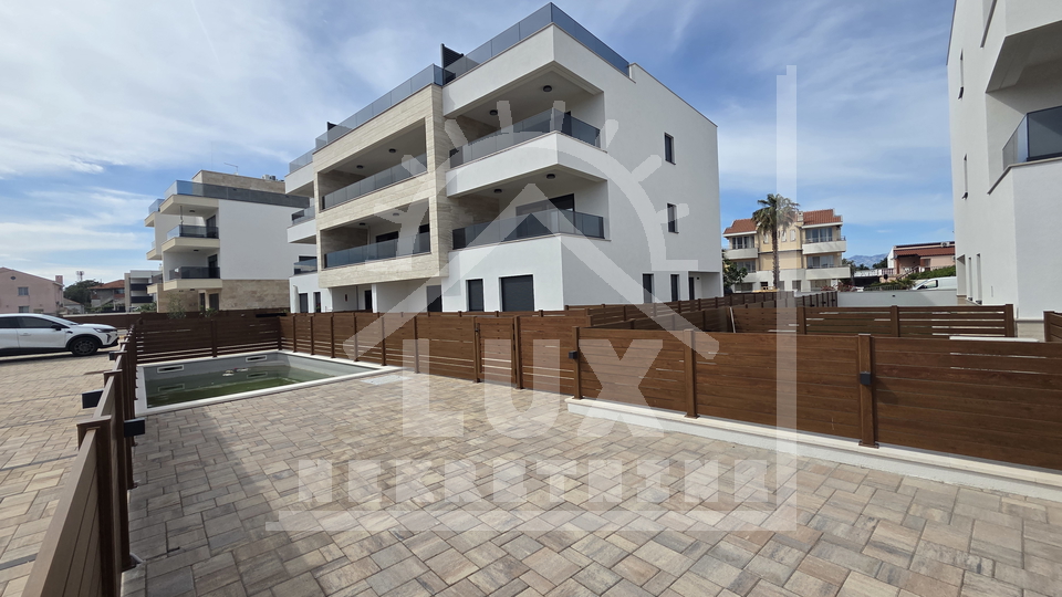 Two-room apartment on the 2nd floor with a roof terrace&comma; Privlaka&comma; near Zadar&comma; NEW CONSTRUCTION