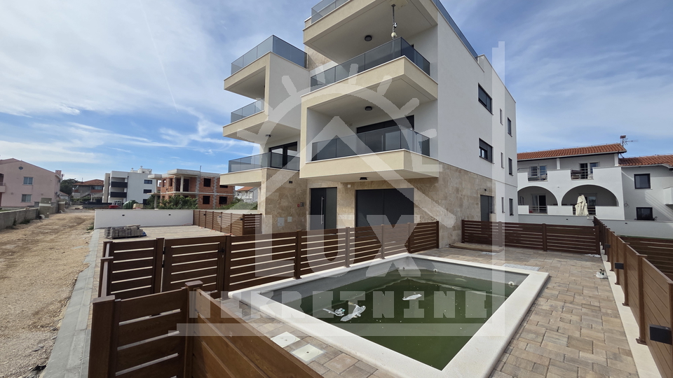 Two-room penthouse on the 2nd floor with a roof terrace&comma; Privlaka near Zadar&comma; NEW CONSTRUCTION