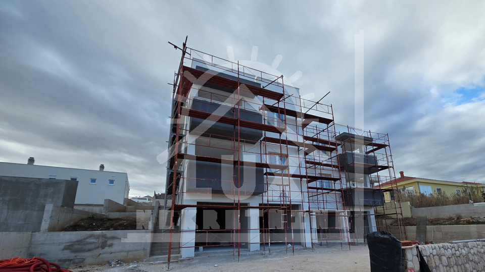 Two-room apartment on the 1st floor in NEW BUILDING with a roof terrace&comma; Ra&zcaron;anac&comma; 60 meters from the sea