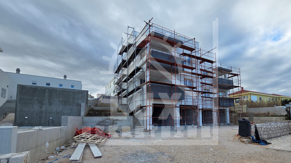 Two-room apartment on the 1st floor in NEW BUILDING with a roof terrace&comma; Ra&zcaron;anac&comma; 60 meters from the sea