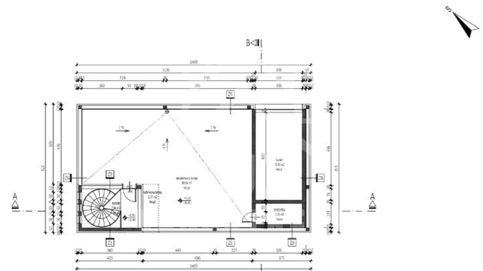 House, 216 m2, For Sale, Privlaka