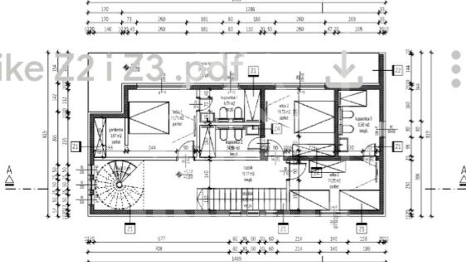 House, 216 m2, For Sale, Privlaka
