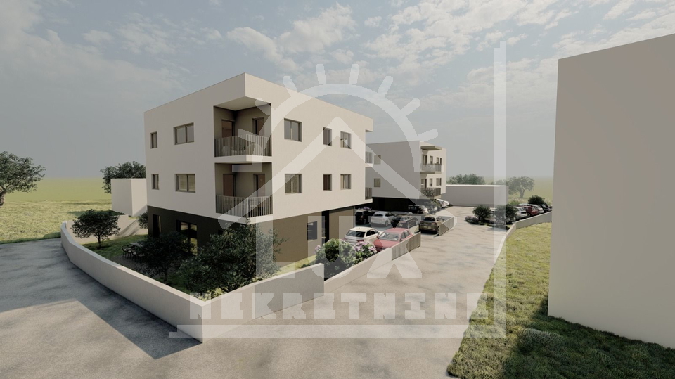 Dvosoban stan na 2&period; katu&comma; Zadar &lpar;Skro&ccaron;ini&rpar; NOVOGRADNJA