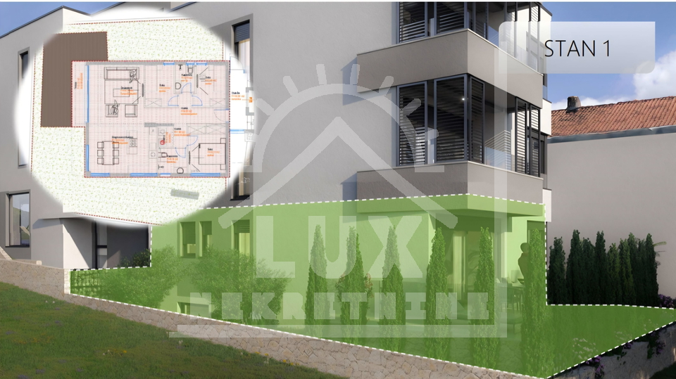 Apartment, 117 m2, For Sale, Zadar - Belafuža