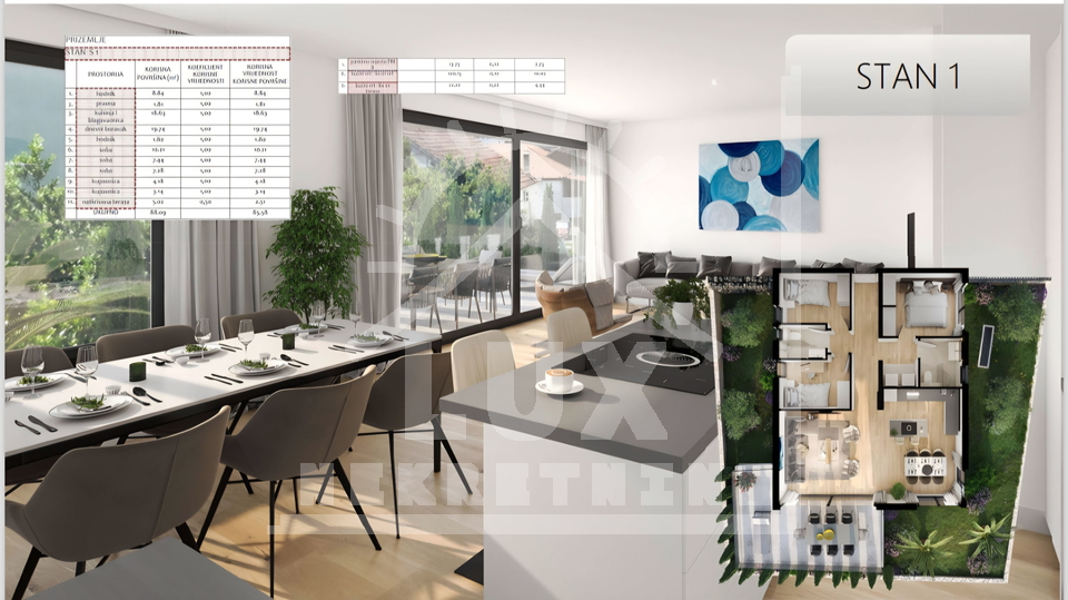 Apartment, 117 m2, For Sale, Zadar - Belafuža