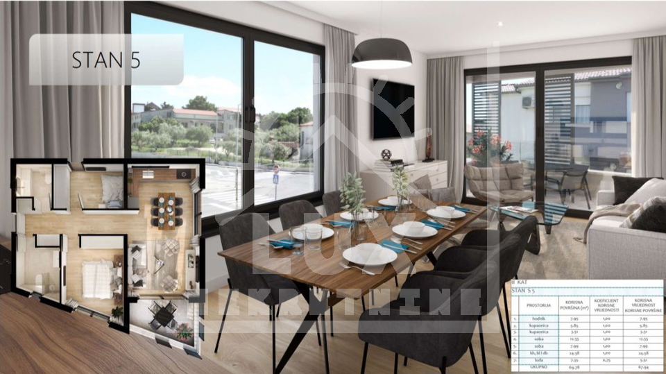 Apartment, 81 m2, For Sale, Zadar - Belafuža