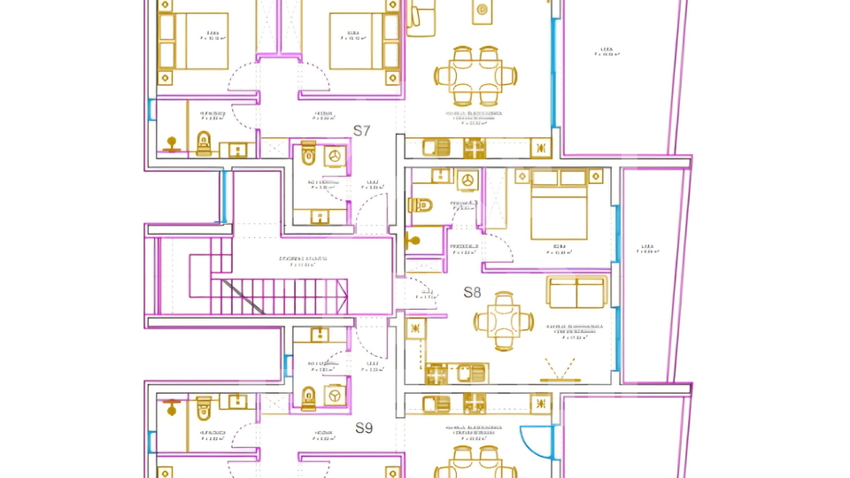 Apartment&comma; 103 m2&comma; For Sale&comma; Zadar - Bili brig