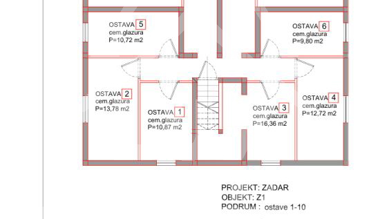 Jednosoban penthouse u NOVOGRADNJI, Zadar (Borik)