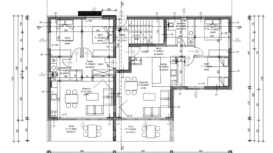 Wohnung&comma; 89 m2&comma; Verkauf&comma; Zadar - Borik