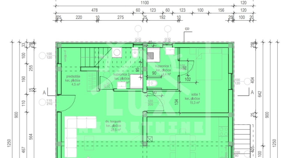 Samostoje&cacute;a vila s bazenom&comma; Vir &lpar;Velika Slatina&rpar; 150 metara od mora