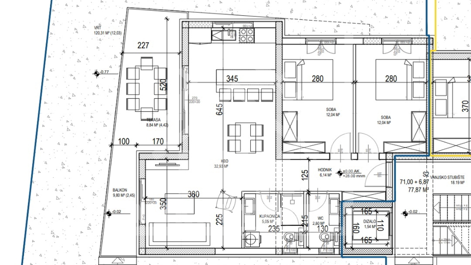 Apartment&comma; 96 m2&comma; For Sale&comma; Sveti Filip i Jakov