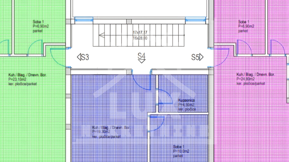 Apartment&comma; 42 m2&comma; For Sale&comma; Zadar - Plovanija