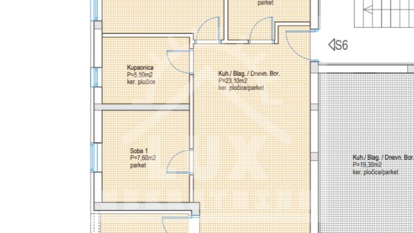 Apartment&comma; 62 m2&comma; For Sale&comma; Zadar - Plovanija