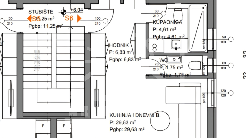 Dvosoban stan na 2&period; katu&comma; Zadar &lpar;Skro&ccaron;ini&rpar; NOVOGRADNJA
