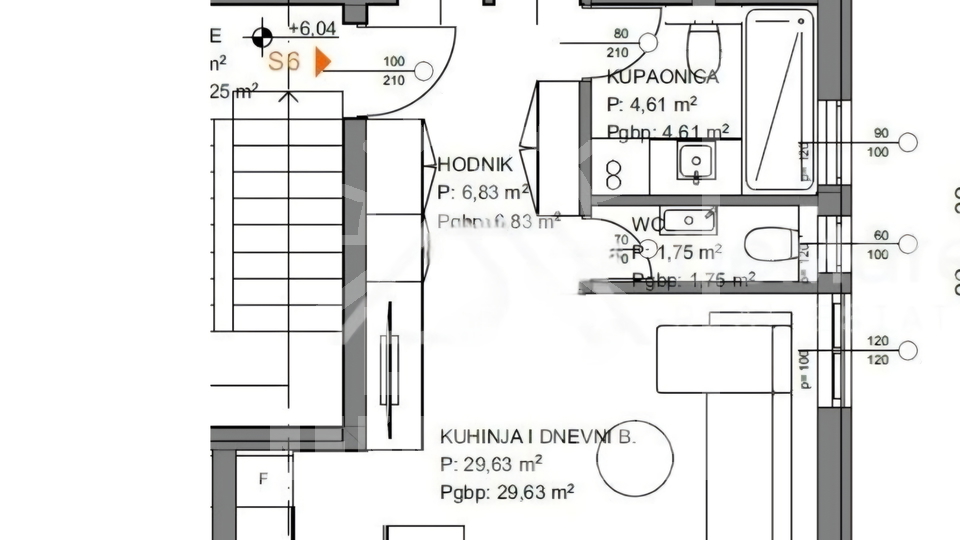 Dvosoban stan na 2&period; katu&comma; Zadar &lpar;Skro&ccaron;ini&rpar; NOVOGRADNJA