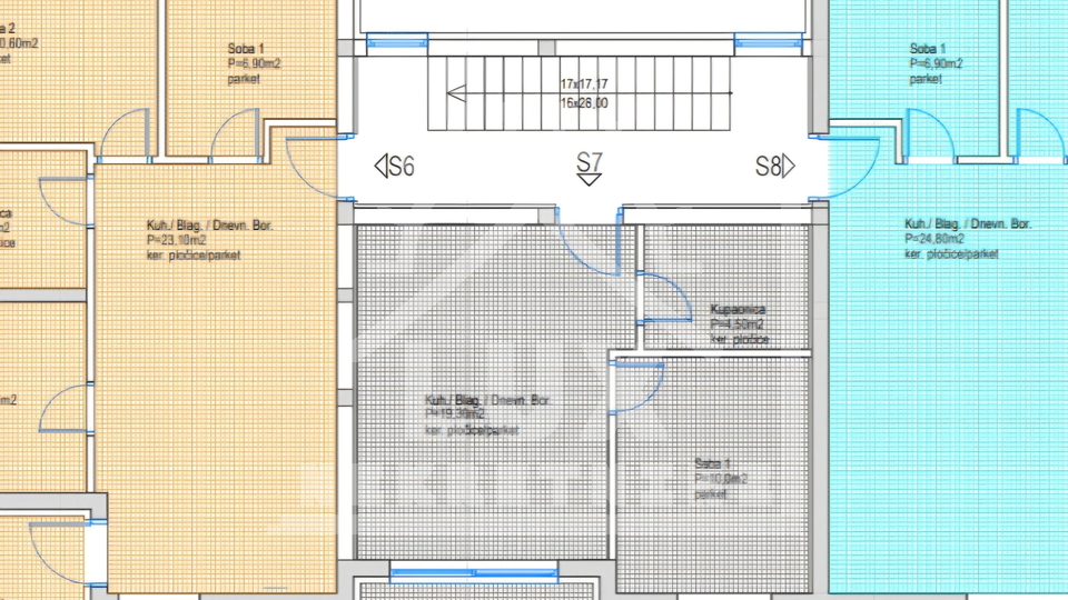 Jednosoban stan na 2&period; katu&comma; Zadar &lpar;Plovanija&rpar; NOVOGRADNJA
