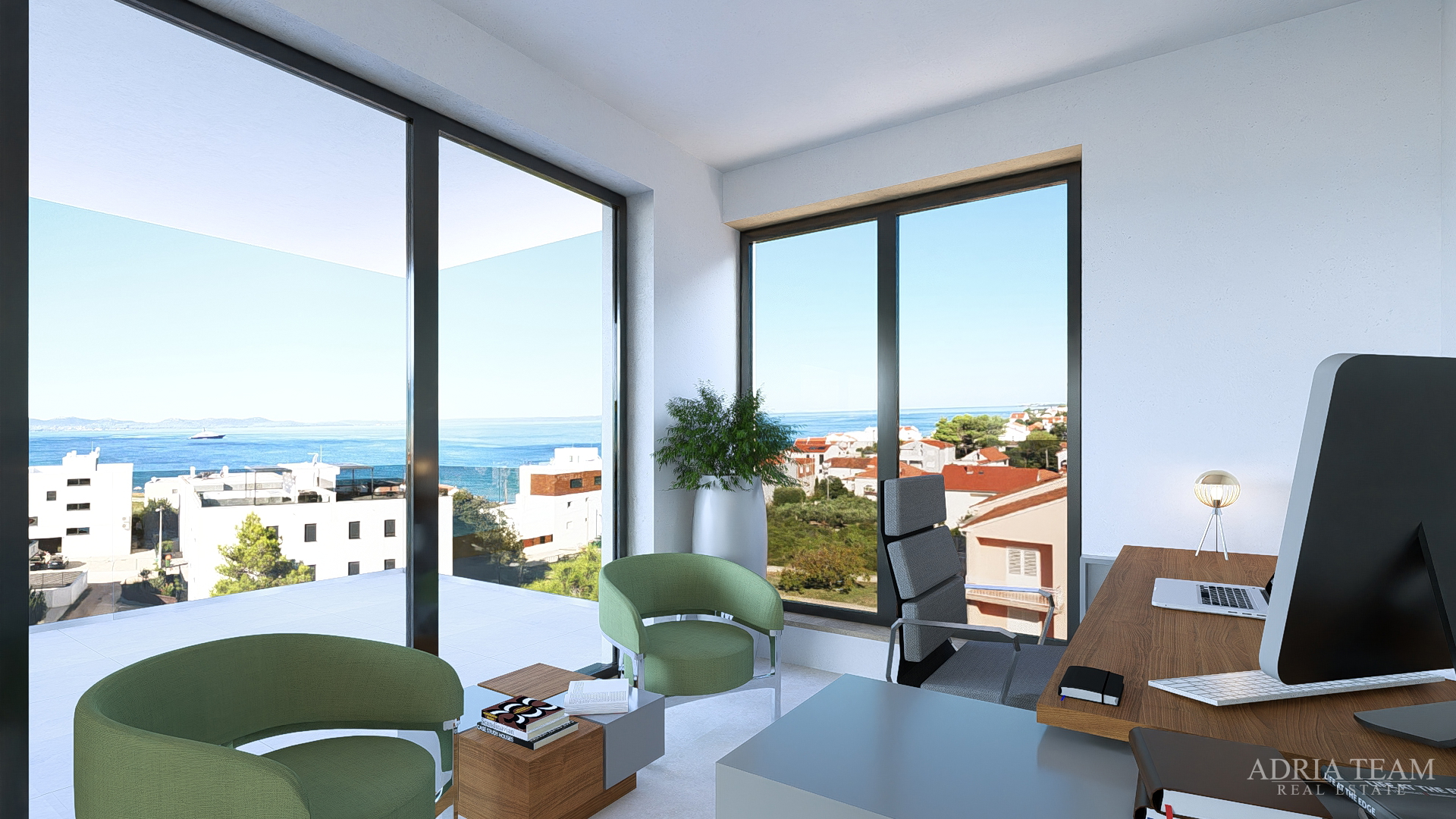 APARTMENTS LOCATED 120 m FROM THE SEA, SEA VIEW, NEW CONSTRUCTION - DIKLO, ZADAR