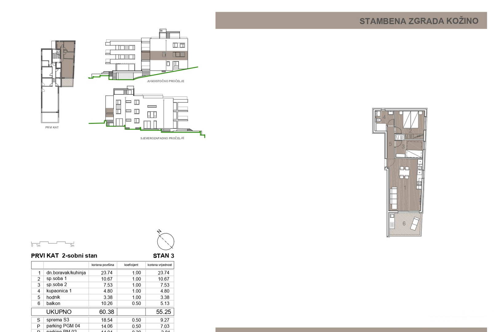 LUKSUZNI APARTMANI UDALJENI 80 m OD MORA, NOVOGRADNJA - KOŽINO