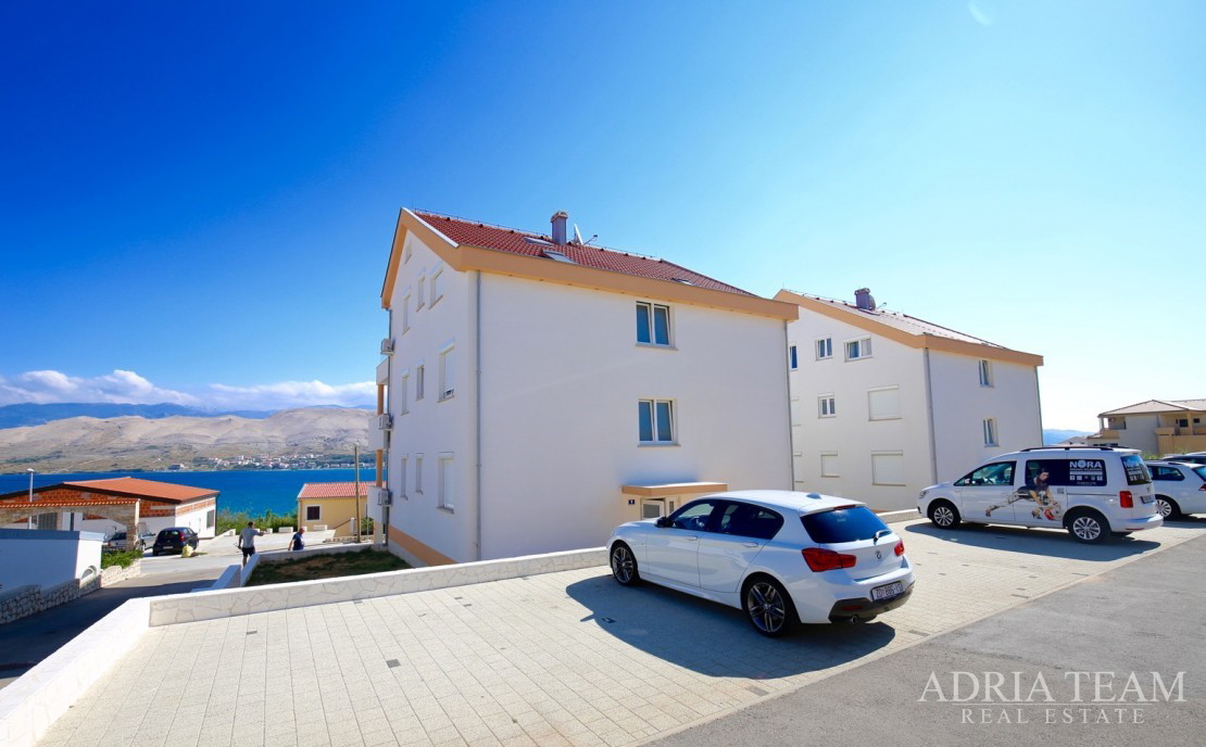 APARTMENT WITH A BEAUTIFUL SEA VIEW, 50 m FROM THE SEA - PAG