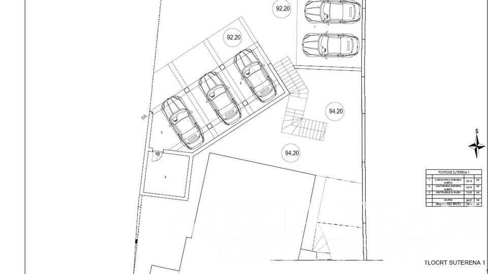 APARTMÁNOVÝ DŮM, 150 M OD MOŘE, VYNIKAJÍCÍ POZICE!! SPLIT – SLATINE