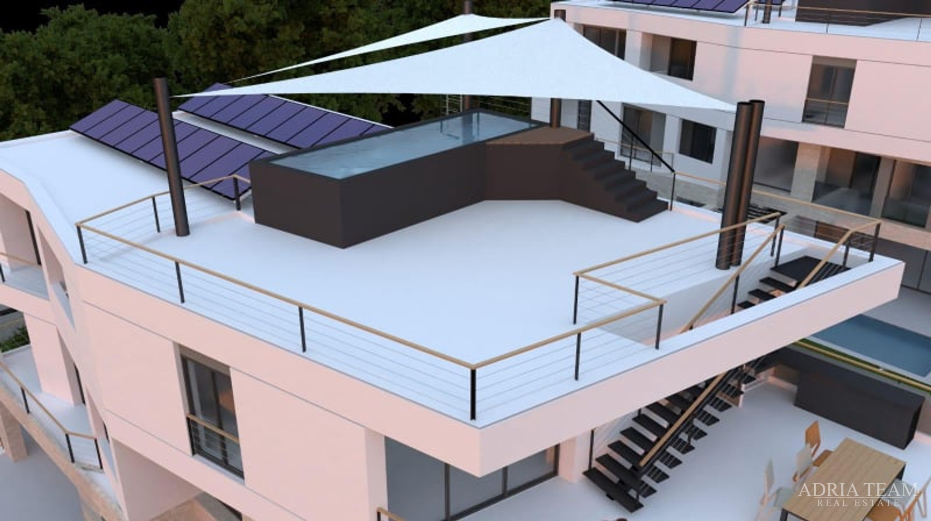 AKCIJA!! LUKSUZNI APARTMANI NA MIRNOJ LOKACIJI, 100 m OD MORA, KOŽINO - ZADAR