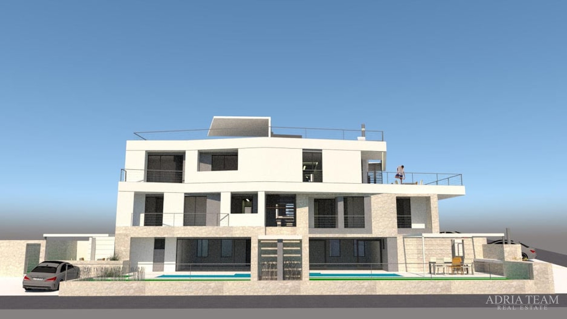 AKCIJA!! LUKSUZNI APARTMANI NA MIRNOJ LOKACIJI, 100 m OD MORA, KOŽINO - ZADAR